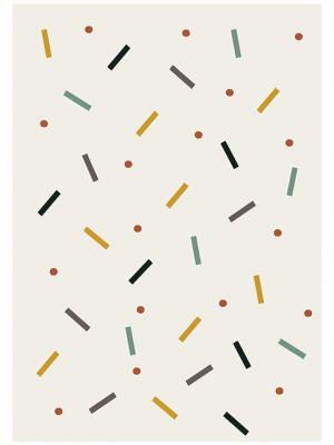 Cuadro  abstract Confetti 2
