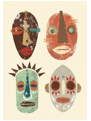 Cuadro 4 Masks color